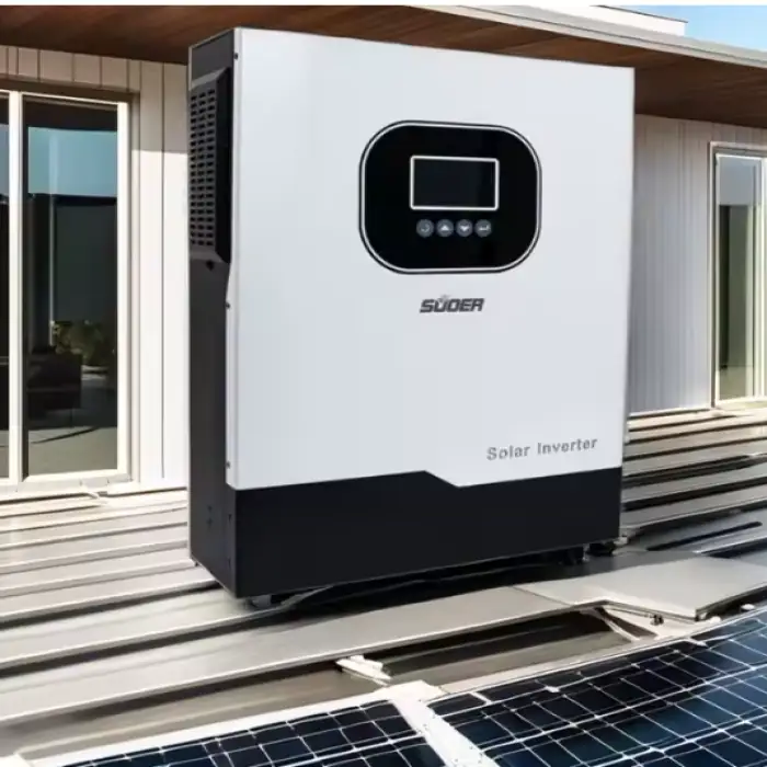 Suoer Hybrid Solar Inverter Single Output AC Type 4.2kW with MPPT Solar Charge Controller Mali Market 60Hz Frequency Inverter