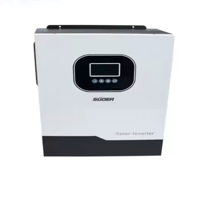 Suoer Hybrid Solar Inverter Single Output AC Type 4.2kW with MPPT Solar Charge Controller Mali Market 60Hz Frequency Inverter