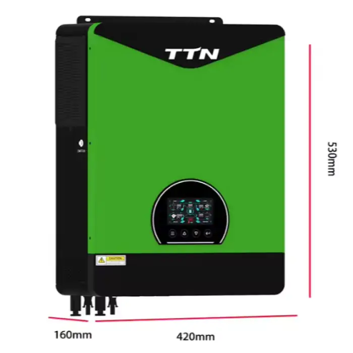 TTNergy 7.2/8.2/10.2kw Solar Inverter with 120a Mppt Solar Controller