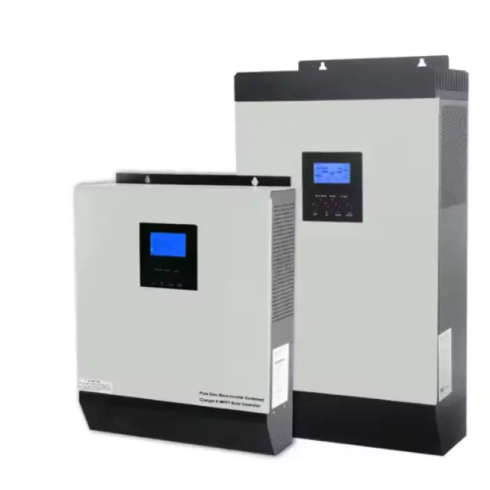 5KVA Hybrid Solar Power Inverter 24vdc to 110VAC 220vac 230vac Built in MPPT Solar Charge Controller