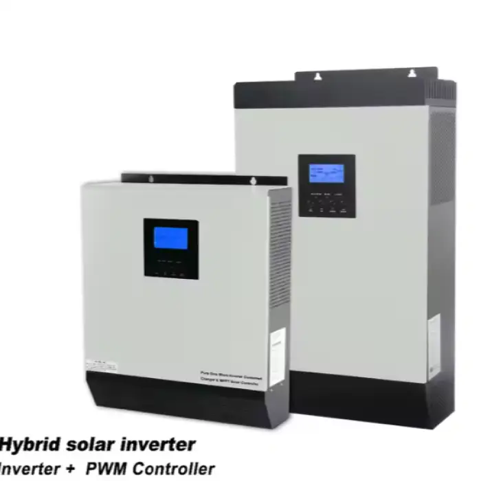 5KVA Hybrid Solar Power Inverter 24vdc to 110VAC 220vac 230vac Built in MPPT Solar Charge Controller