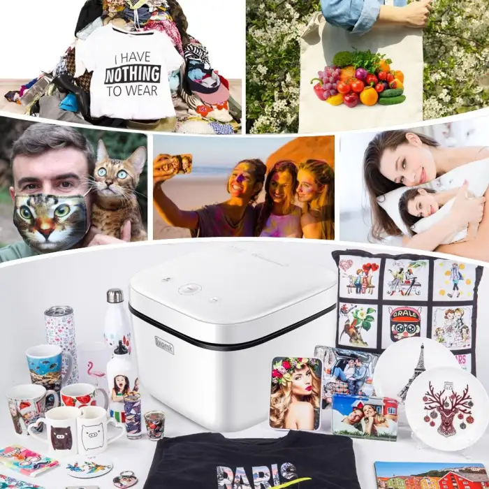 Freesub New Arrivals All in One 3d Sublimation Vacuum Heat Press Machines for T-shirt Tumbler