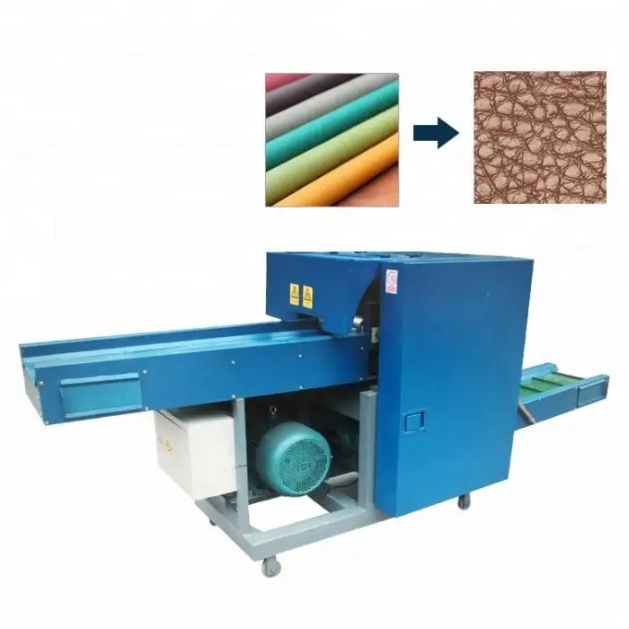 Round Knife Hydraulic Fiber Cloth Cutter and Recycling Machine for Sale