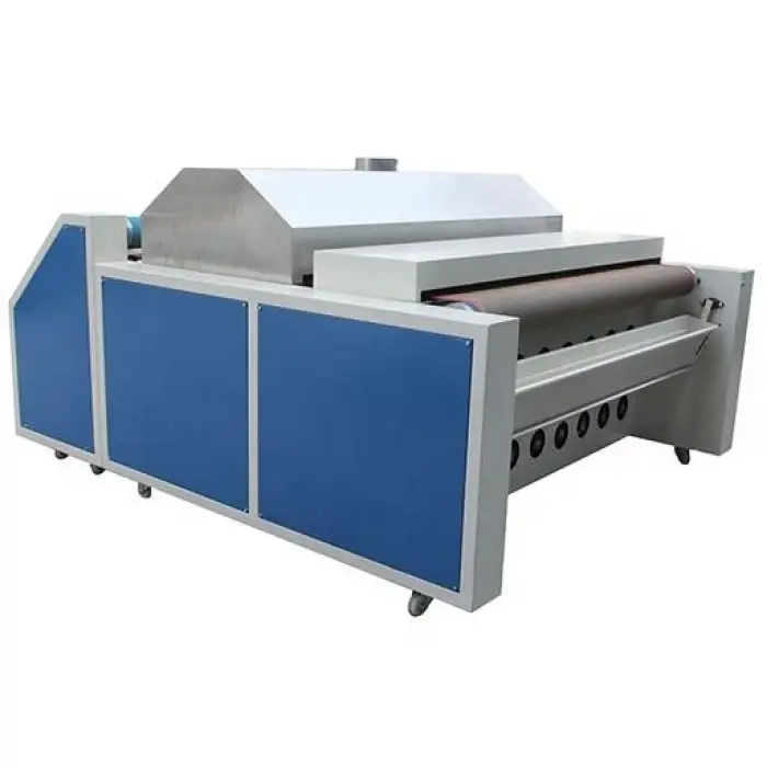 Industrial Fabric Pre-shrinking Machine , Steam and Heat Press Setting Machine