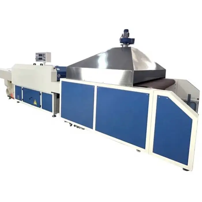 Industrial Fabric Pre-shrinking Machine , Steam and Heat Press Setting Machine