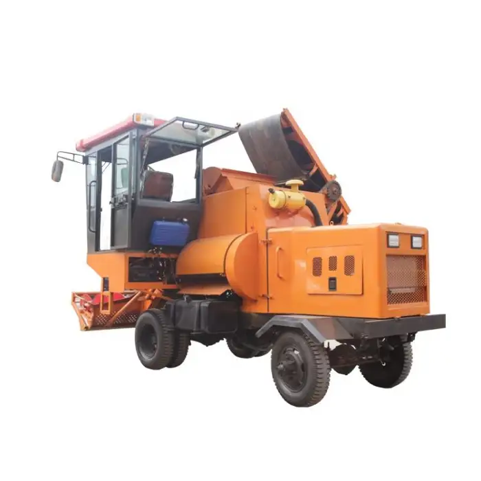 Tractor Electric diesel Power Sea Salt Harvesting Machine High Efficiency Salt Crushing and Harvesting Equipment