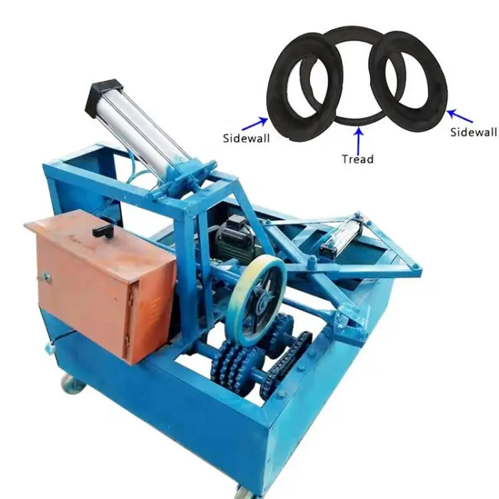 Shuliy Used Tire Debeader Machine for Pyrolysis Tyre Side Wall Cutter Single Hook Type Tyre Sidewall Cutter Price