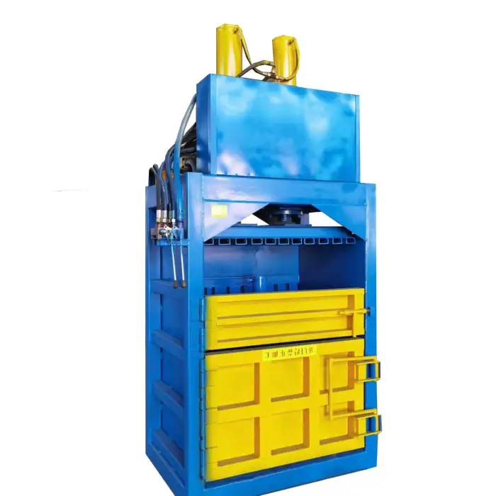 Semi-automatic Baling Press Machine Hydraulic / Press Baler Machine / Manual Baler Machine for PET Bottle Paper Scrap Metal