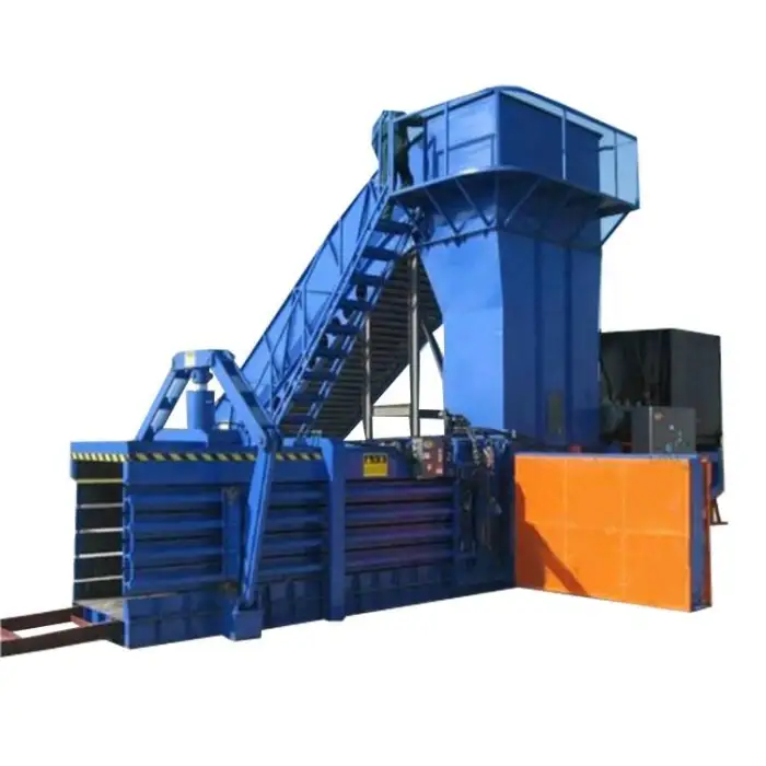 Fully Automatic Horizontal Baler for Waste Paper Cardboard Baling Machine