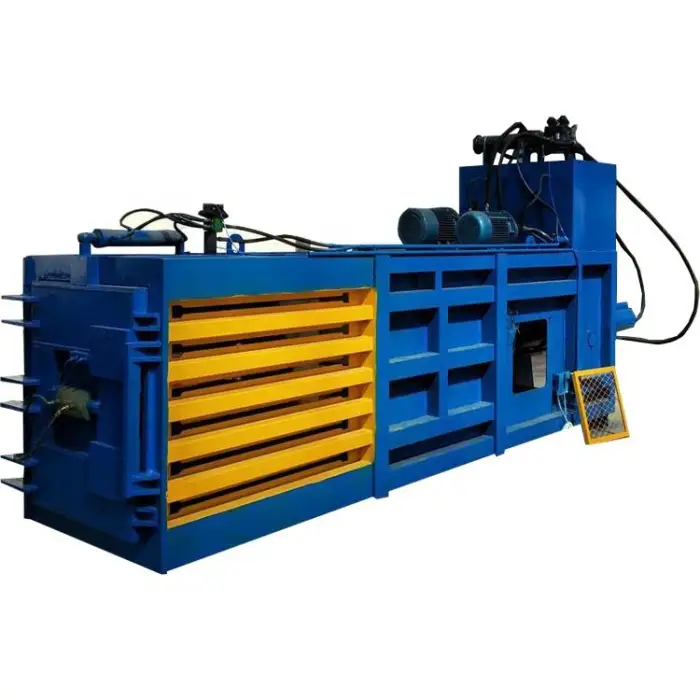 Fully Automatic Horizontal Baler for Waste Paper Cardboard Baling Machine