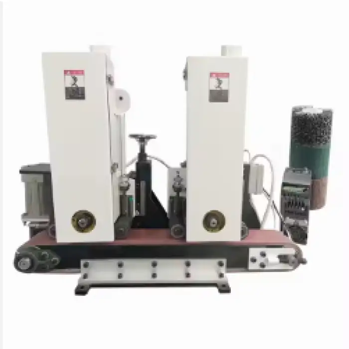 Stainless Steel Metal Flat Bar Polishing Machine and Buffing Machine