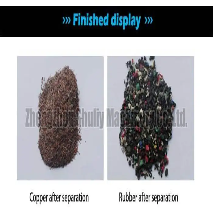 All-in-one 99% Sorting Rate Copper Rice Machine Fully Automatic Recycling Copper Rice Recycling Machine