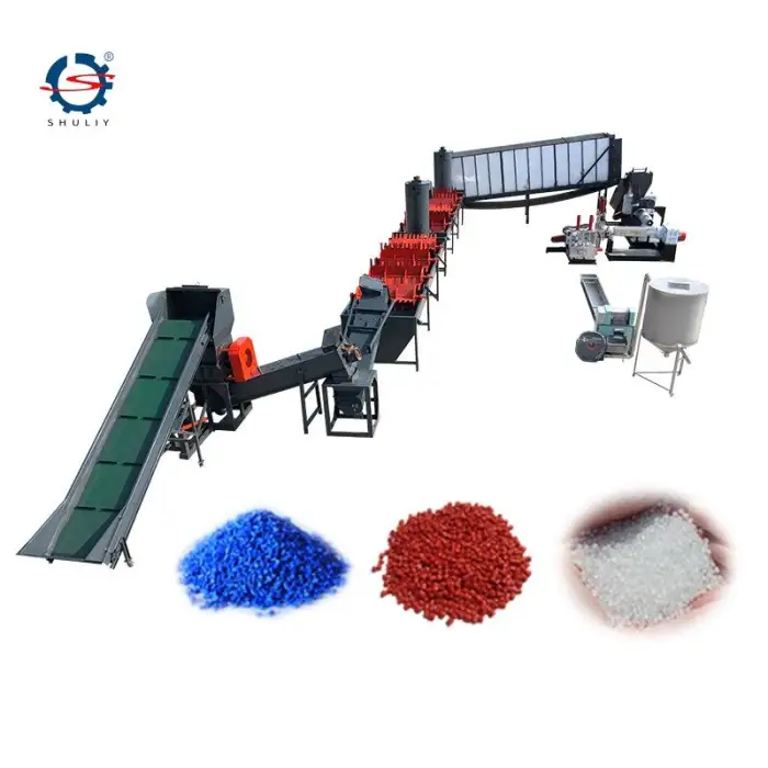 PP PE HDPE LDPE LLDPE Plastic Pelletizer Pelletizing Granules Making Granulator Machine