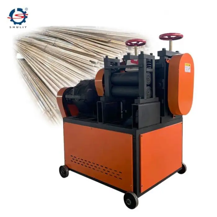 Low Price with High Efficiency Multi-roll Metal Steel bar Tube Wire Rod Straightening Machine