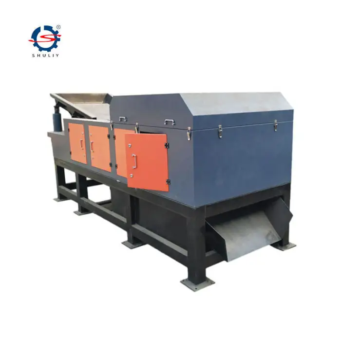 Waste Aluminum Plastic Recycling Machine for Glass Scraps Non Ferrous Metal Modern Magnetic Filed Eddy Current Mineral Separator