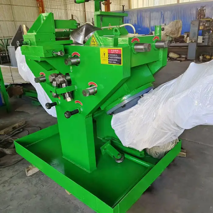 Continuous Spiral Screw Blade Auger Flight Cold Rolling Forming Machine for Conveyor