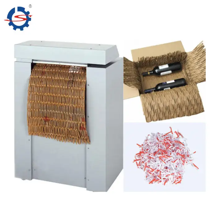 High Efficiency Crinkle Waste Paper Shredder