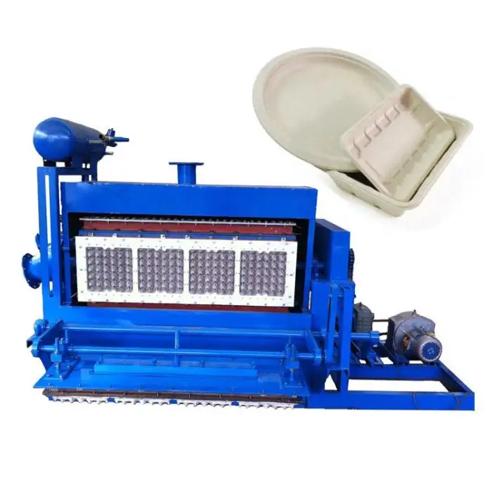 Plastic Eggs Trays Molding Egg Tray Making Machine Paper Recycling