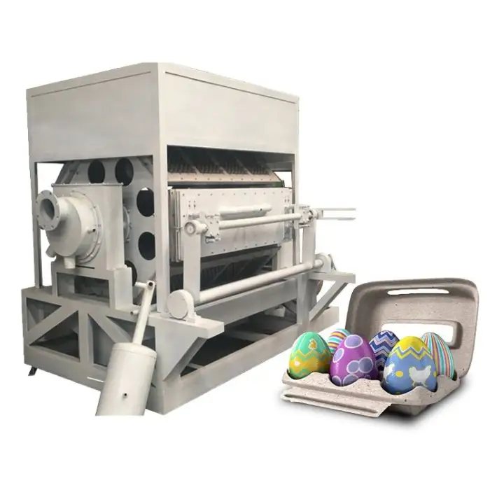 Plastic Eggs Trays Molding Egg Tray Making Machine Paper Recycling