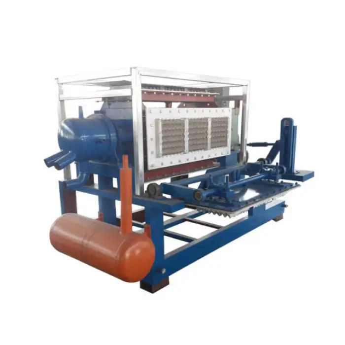 Automatic Egg Box Machine Environmentally Friendly Waste Pulp Paper Recycle Line Egg Tray Making Machine