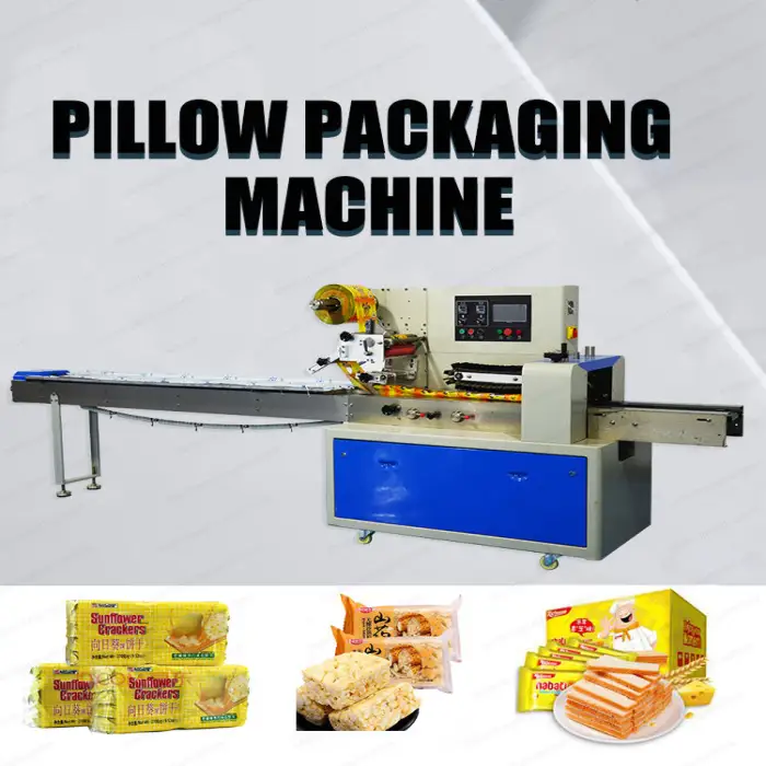 Fresh Fruit and Vegetable Tray Automatic Pillow Packing Machine with Print Date