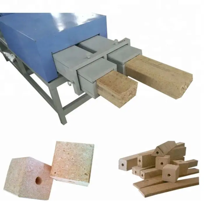 Wood Sawdust Board Making Machine High Compressed Wood Block Press Machine Sawdust Block Compress Machine