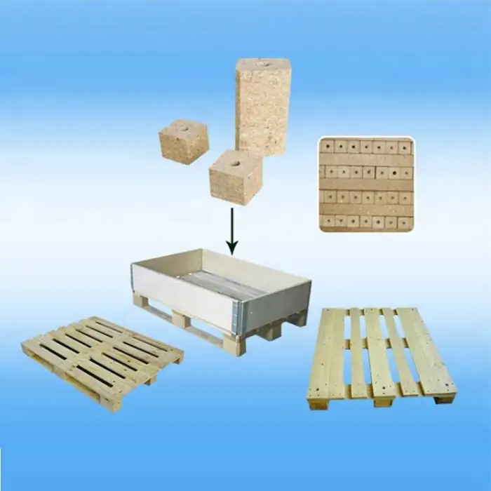 Wood Sawdust Board Making Machine High Compressed Wood Block Press Machine Sawdust Block Compress Machine