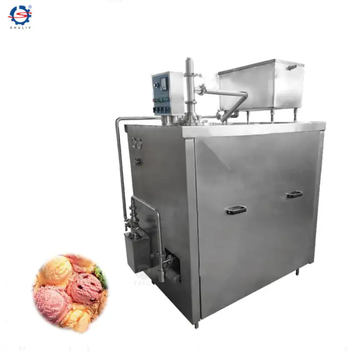 Continuous Ice Cream Machine Gelato Batch Freezer