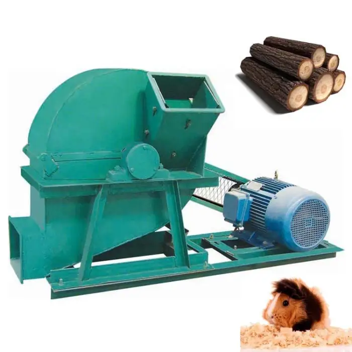 Sawdust Portable Hammer Mill Crusher Wood Shredder Biomass Shredding Machine