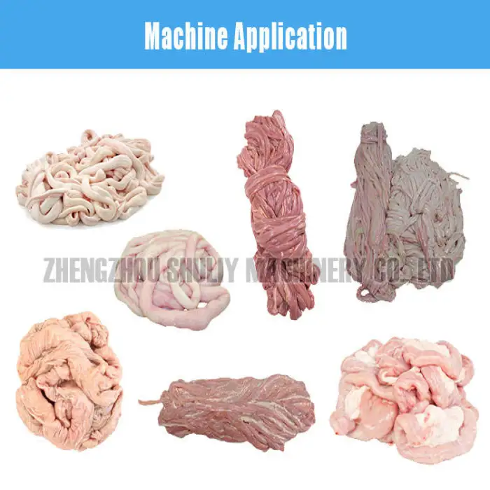 Hog Pork Intestine Sheep Intestine Sausage Casing Cleaning Washing Casing Peeling Equipment Machine Price