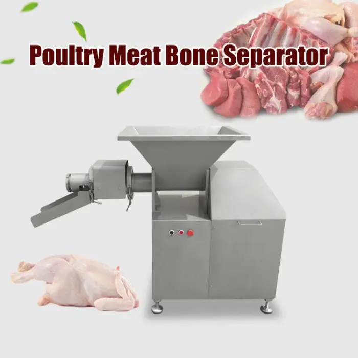 Automatic Poultry Meat Bone Separator Machine