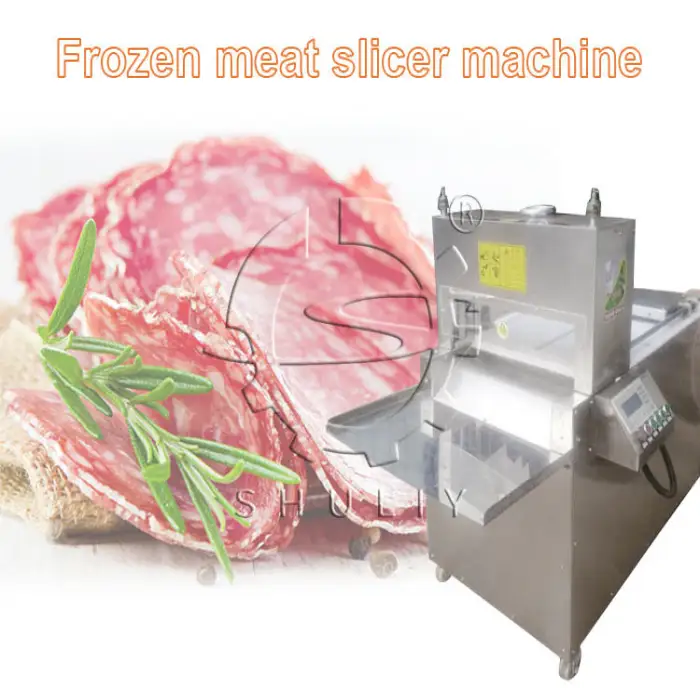 Meat Slicer Automatic Beef Jerky Cow Cutter Mutton Cnc Lamb Roll Slicer Pork Bacon Slice Slicing Machine