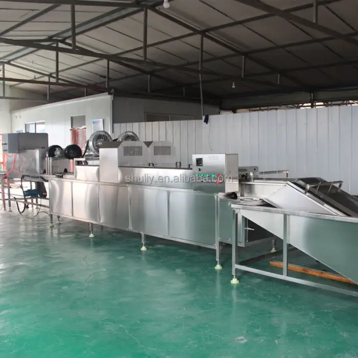 Automatic Duck Eggs Brush Cleaning Drying Sterilization Production Line Egg Processing Washing Machine