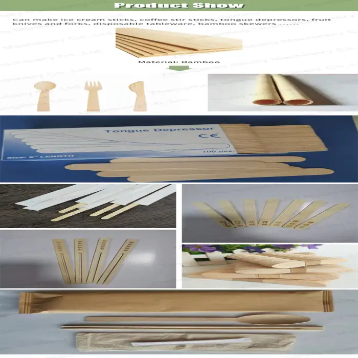 Bamboo Board Forming Machine Tongue Depressor Making Machine