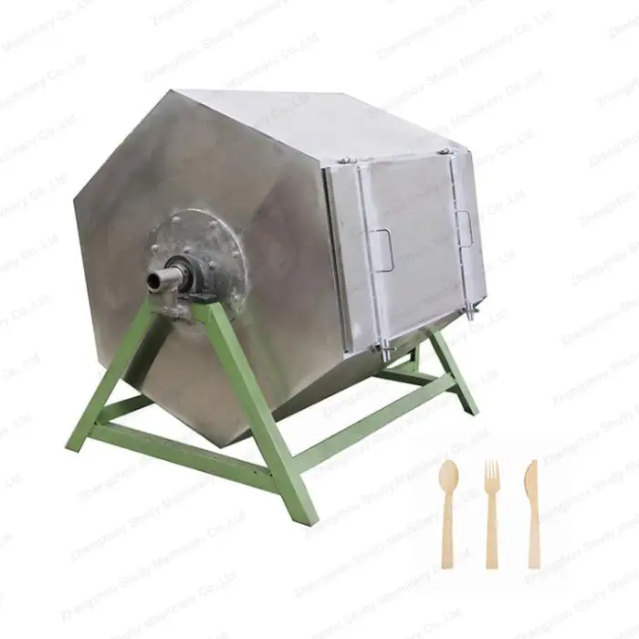 Disposable Tableware Making Machine Bamboo Fruit Knives and Forks Machinery