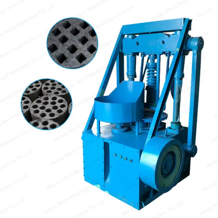 Honeycomb Charcoal Briquette Machines Charcoal Powder Coffee Grounds Screw Charcoal Briquette Machine