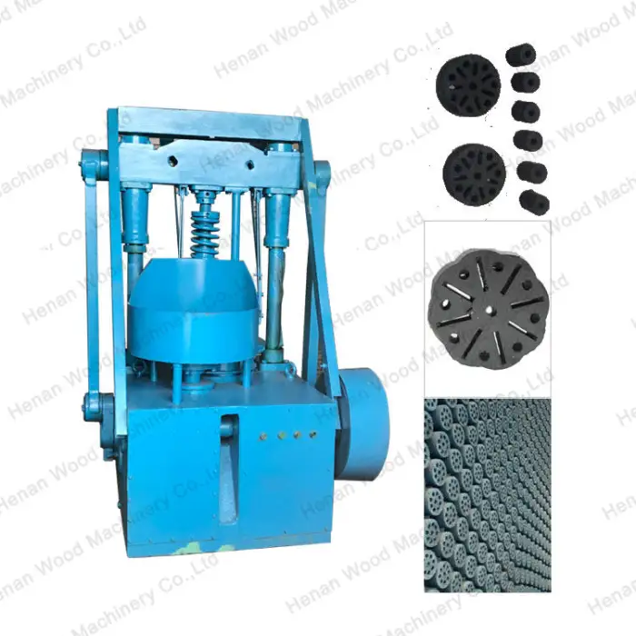 Honeycomb Charcoal Briquette Machines Charcoal Powder Coffee Grounds Screw Charcoal Briquette Machine