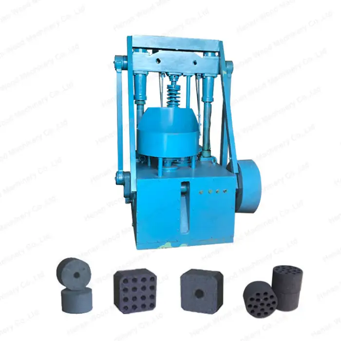 Honeycomb Charcoal Briquette Machines Charcoal Powder Coffee Grounds Screw Charcoal Briquette Machine