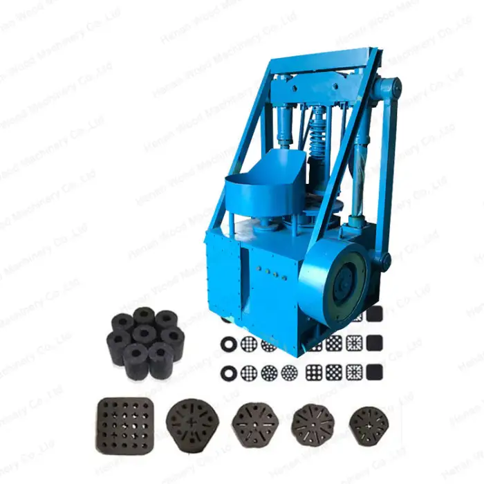 Honeycomb Charcoal Briquette Machines Charcoal Powder Coffee Grounds Screw Charcoal Briquette Machine