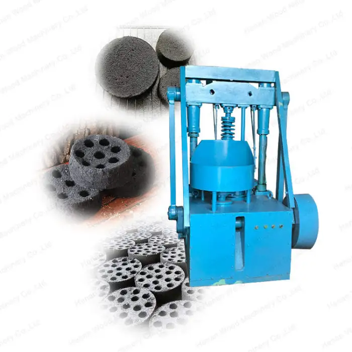 Honeycomb Charcoal Briquette Machines Charcoal Powder Coffee Grounds Screw Charcoal Briquette Machine