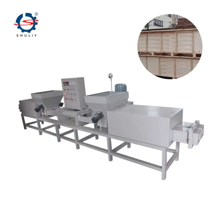 Compressed Sawdust Block Making Machine Wood Pallet Press Machine Wood Pallet Log Making Machine