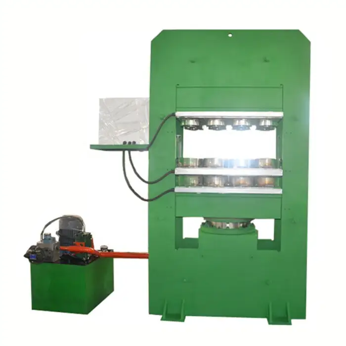 Small Tire Vulcanizing Machine / Auto Tire Vulcanizer Machine / Solid Tyre Making Line