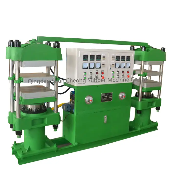 Duplex Rubber Plate Compression Moulding Forming Machine/Shoe Sole and O-Ring Vulcanizing Machine