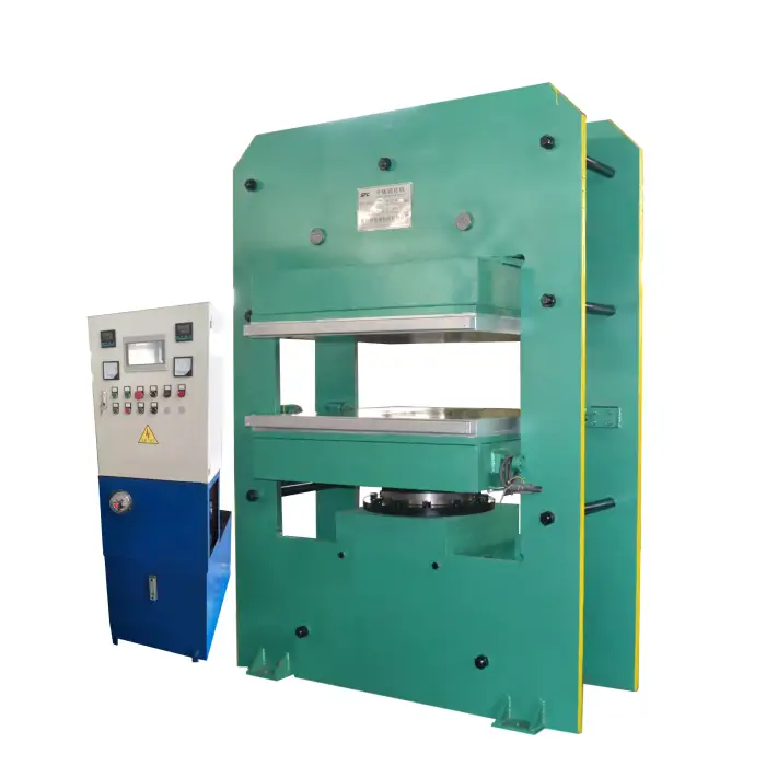 High Efficient Plate Vulcanizing Press / Rubber Band Making Machine