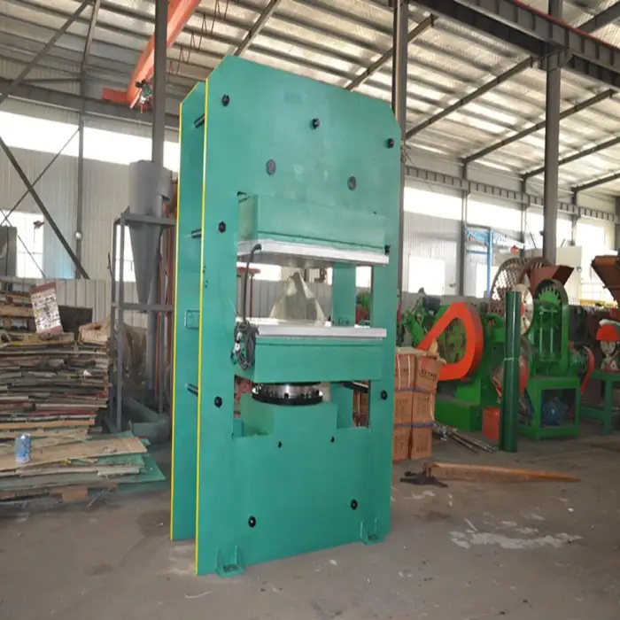 High Efficient Plate Vulcanizing Press / Rubber Band Making Machine