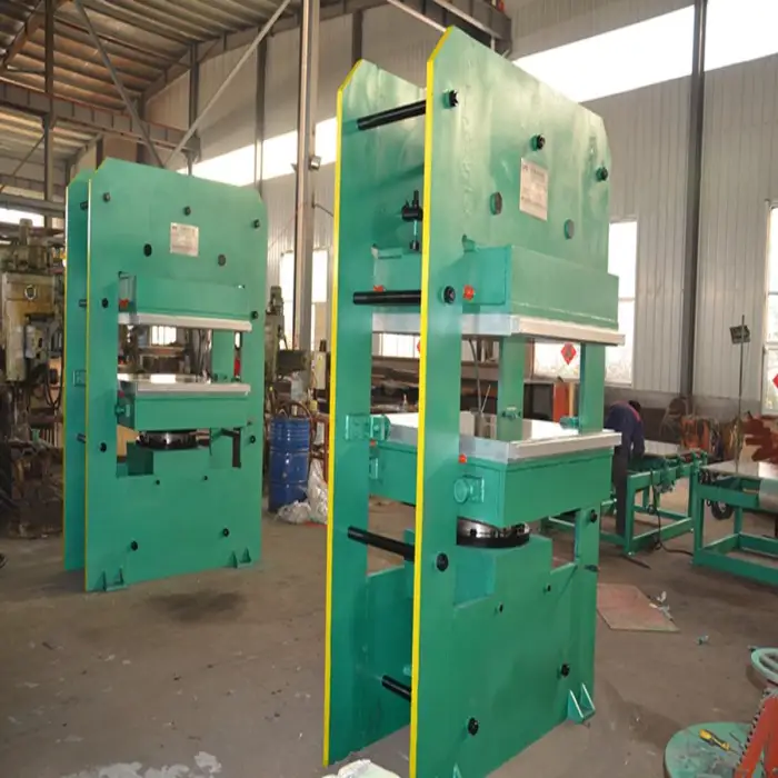 High Efficient Plate Vulcanizing Press / Rubber Band Making Machine