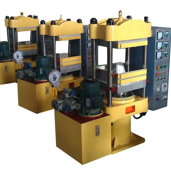 Rubber Platen Hydraulic Press Vulcanization Brake Pads Making Machine