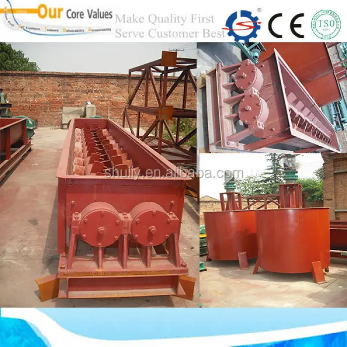 High Efficient Double Shaft Paddle Feed Mixer/twin Shaft Concrete Mixer With ISO & CE