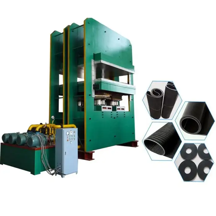 Frame Type Hydraulic Platen Rubber Vulcanizing Press Machine for Rubber Parts