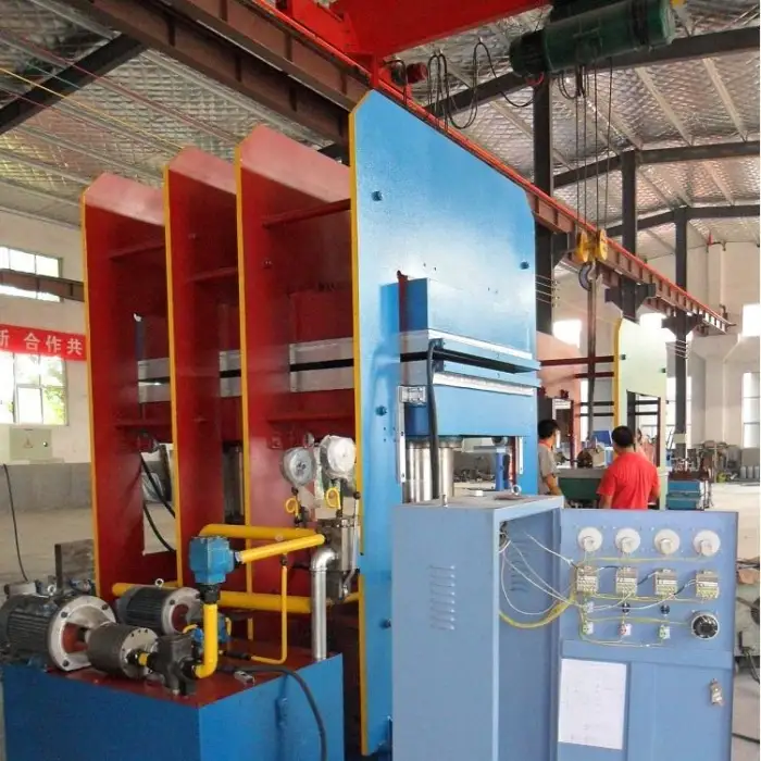 Frame Type Hydraulic Platen Rubber Vulcanizing Press Machine for Rubber Parts